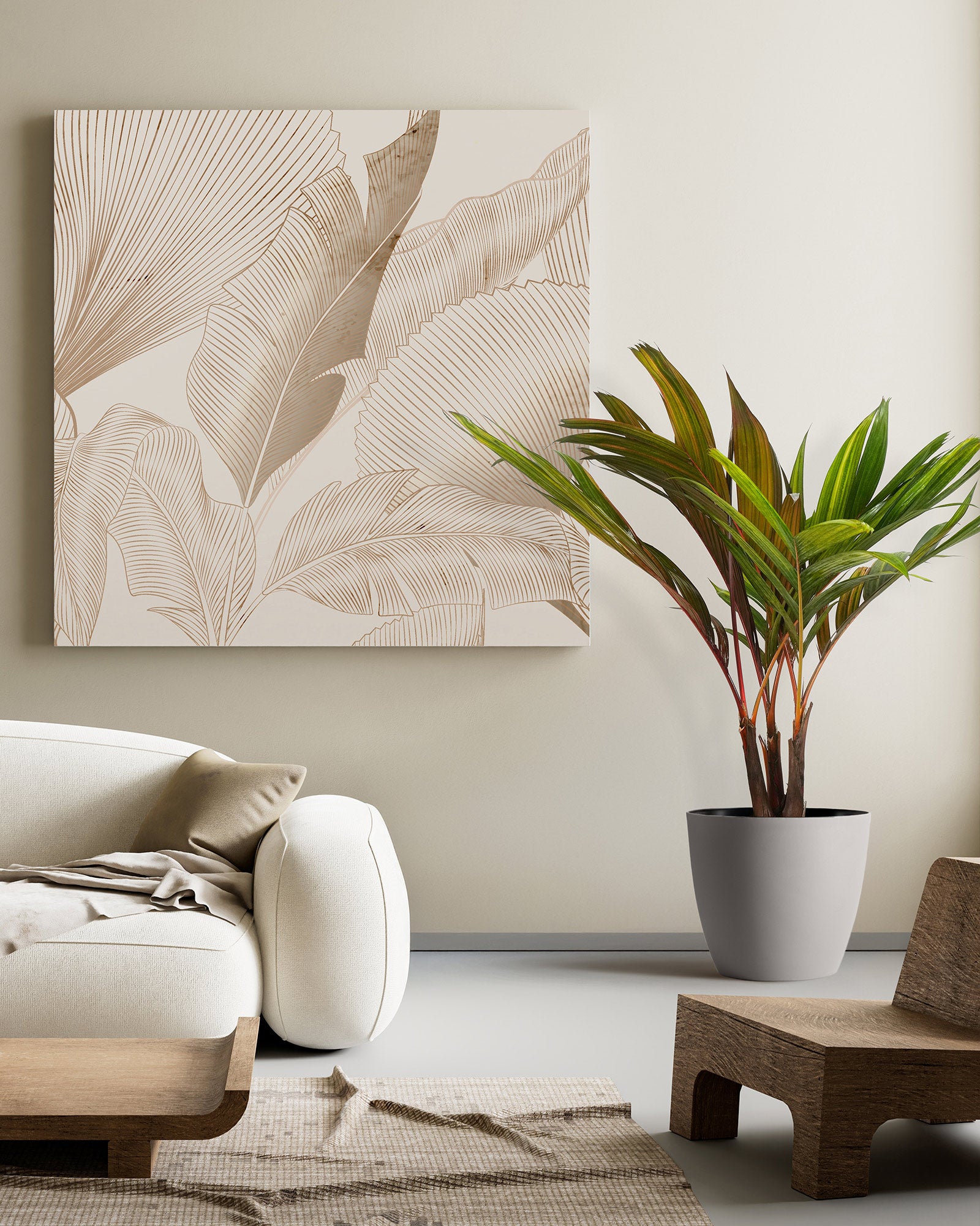 Areca Vestiaria, Red Crownshaft Palm, Rare and Exotic