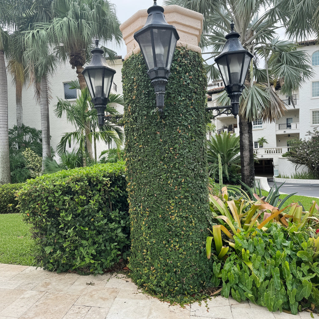 front view of Ficus Pumila, Creeping Fig Ivy