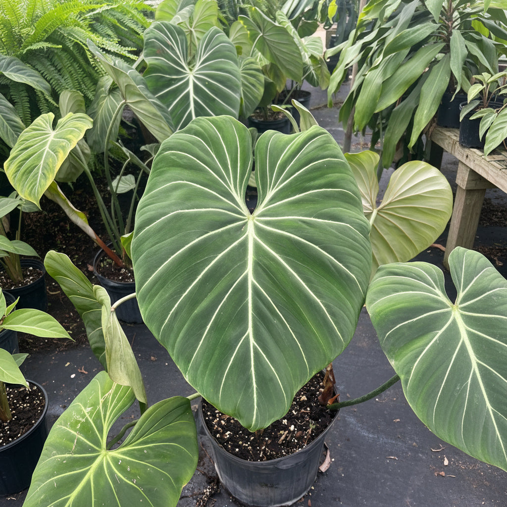 Philodendron Gloriosum leaf
