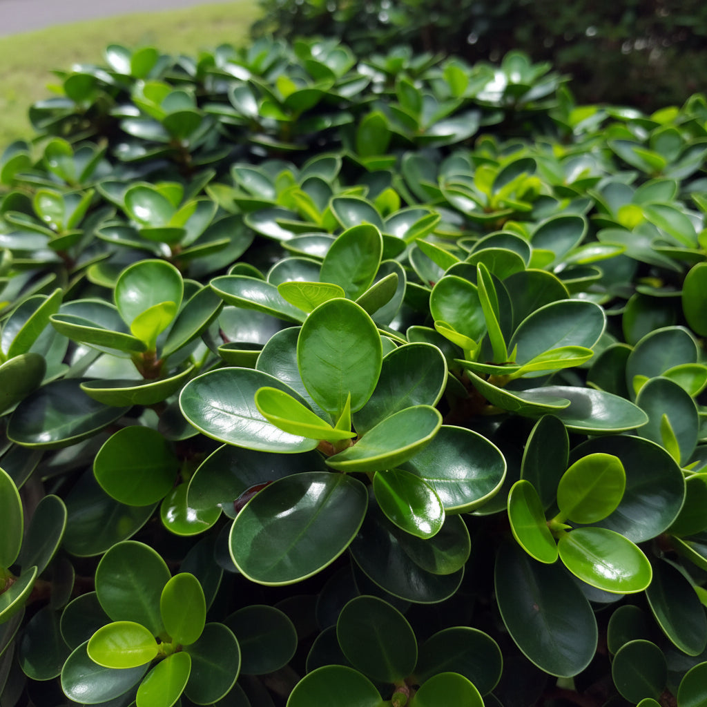 close up view of Natal Plum Carissa Macrocarpa
