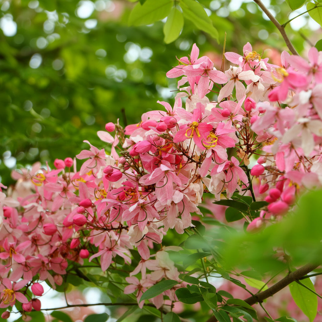 Cassia Bakeriana Pink Showers Flower Tree