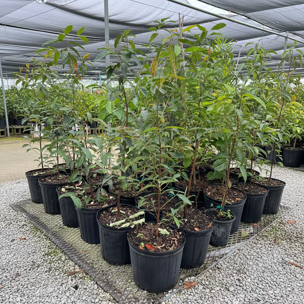 Rainbow Eucalyptus, Gum Tree in pots