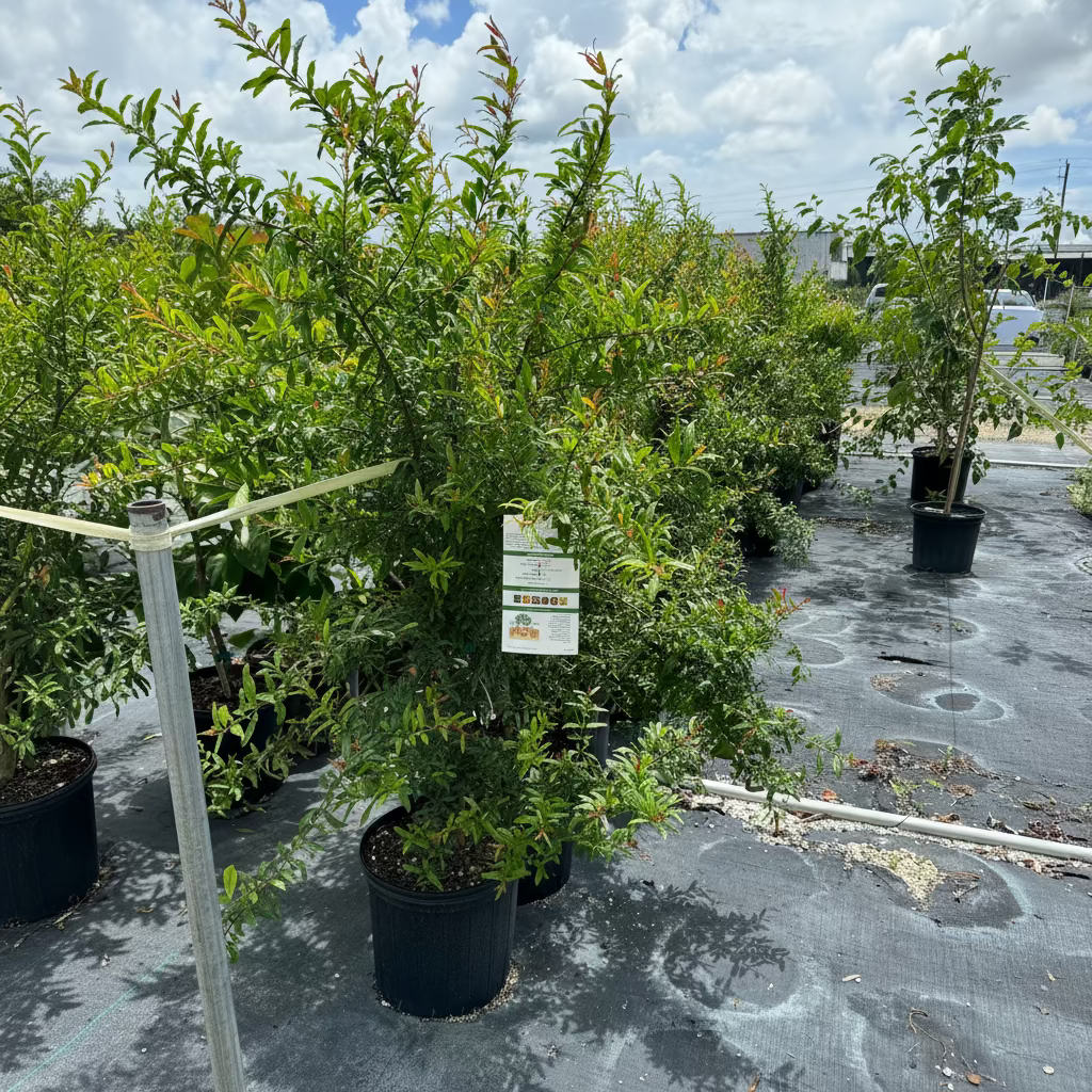 Young Pomegranate Salavatski Fruit Tree&