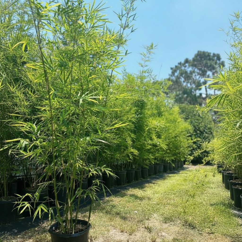 Fernleaf Bamboo, Perfect for Patios, Containers, Privacy Planting and Live Fence.