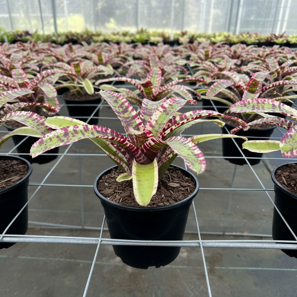 Neoregelia Hypnotic front view