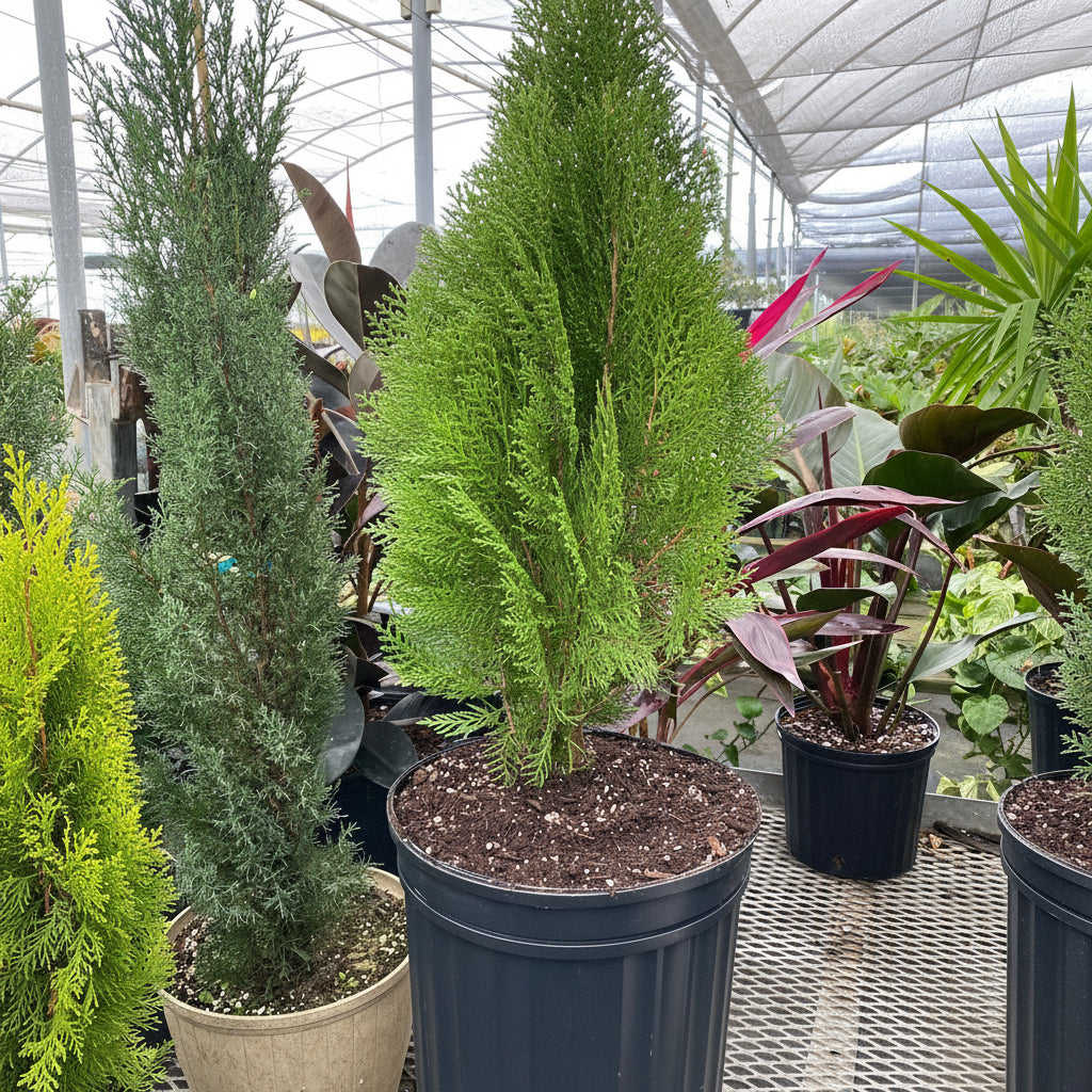 arborvitae blue cone