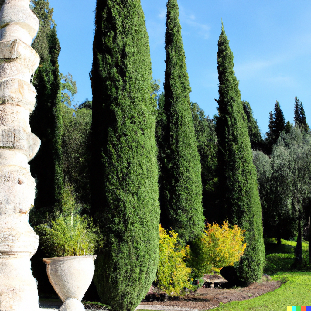 Italian Cypress, Mediterranean Cypress