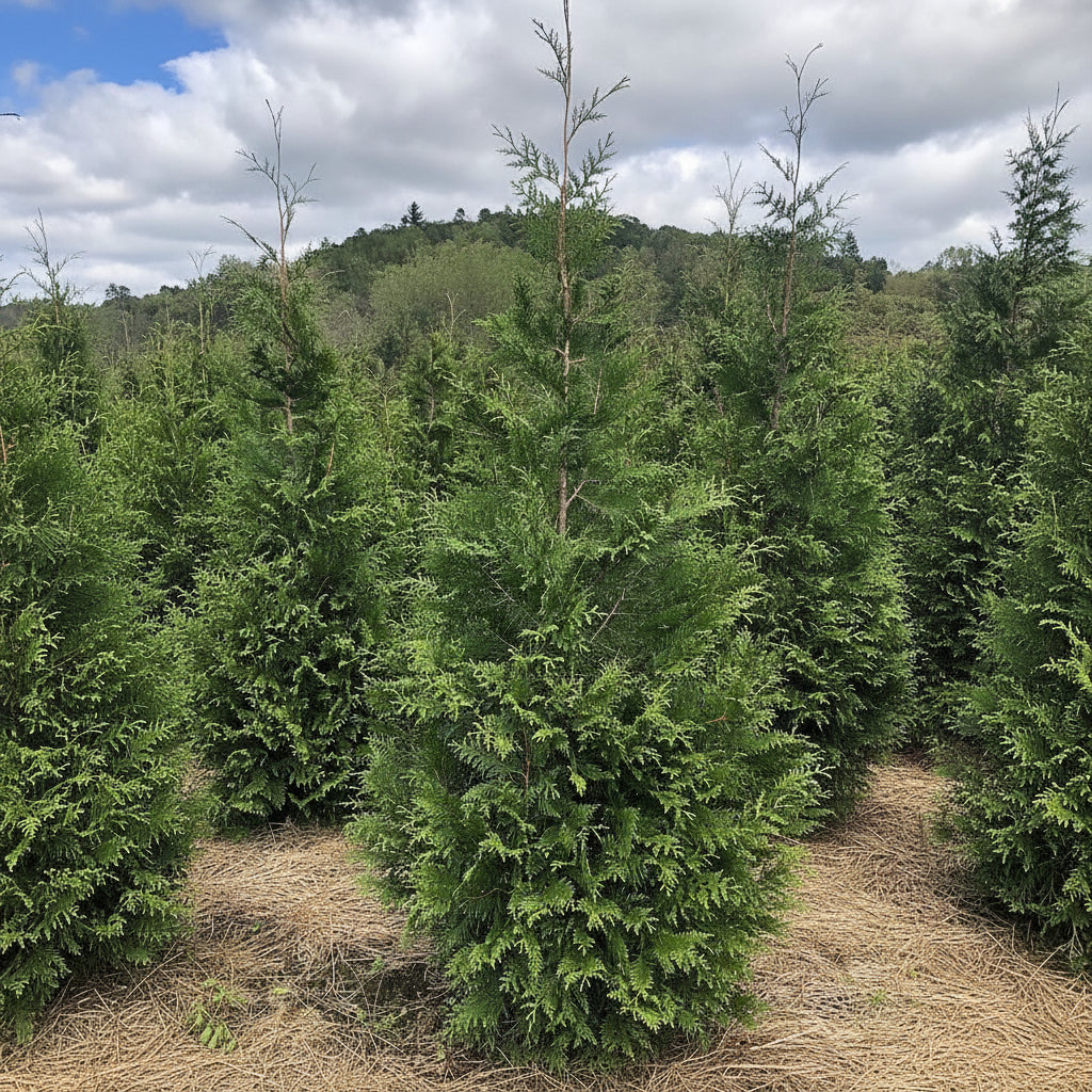 Thuja Green Giant Arborvitae field grown