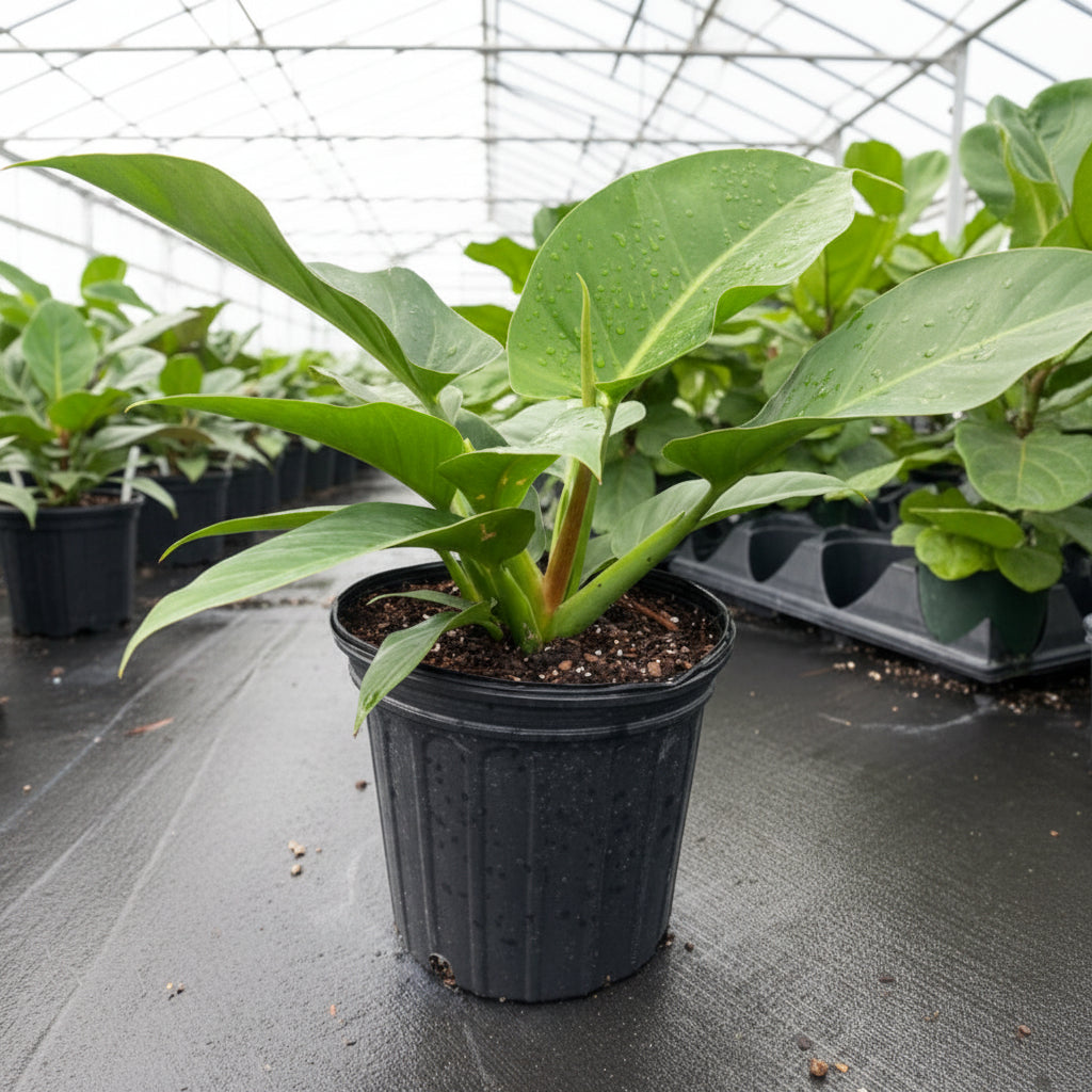 far view of Philodendron Imperial Green