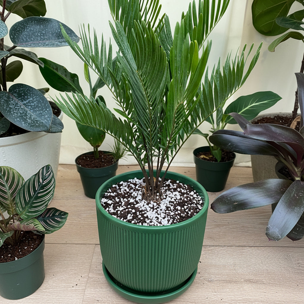 Coontie Palm, Zamia in a pot