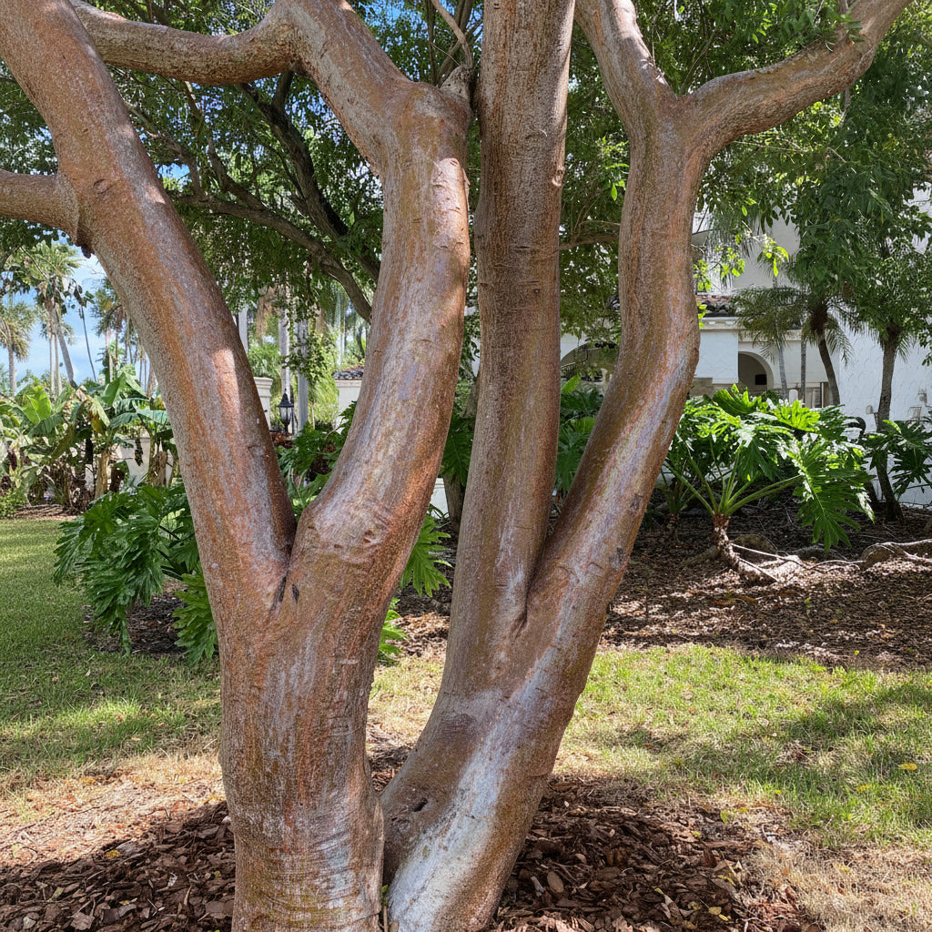 close view of Gumbo Limbo Tree, Bursera Simaruba