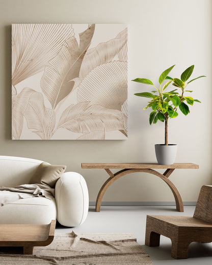 Ficus Altissima Tree Form Multibranch, Variegated Yellow Gem Rubber Tree