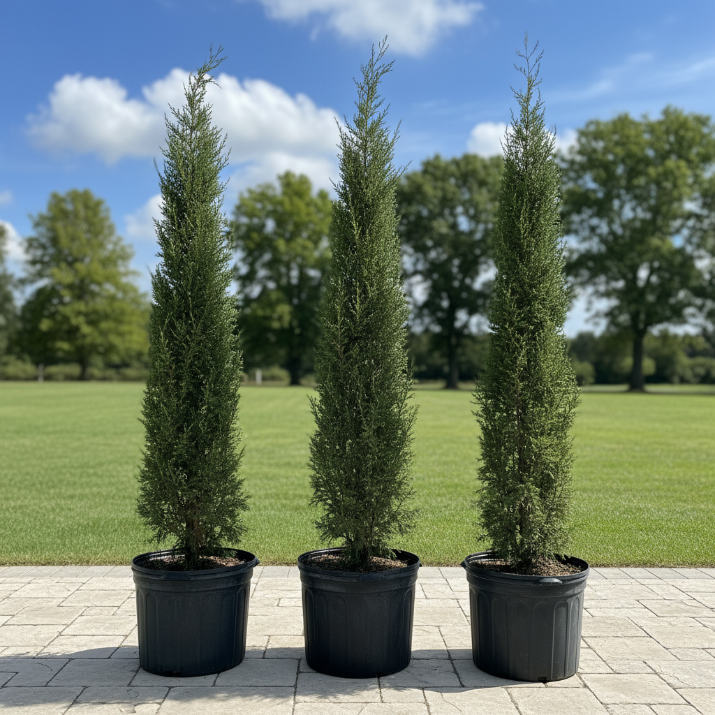 Taylor Juniper Tree, Eastern Red Cedar in 7gal pot 